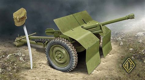 Modelsua Artillery 172 Polish 37mm At Gun Wz36 Bofors 172 Ace