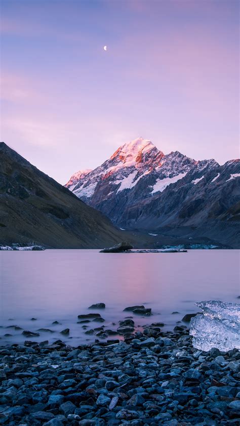2160x3840 New Zealand Mountains Landscape Sky Ocean 5k Sony Xperia Xxz