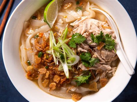 Khao Piak Sen Lao Chicken Noodle Soup Recipe