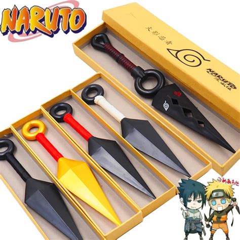 Anime Naruto Ninja Uzumaki Kunai Knives For Throwing Weapon Props