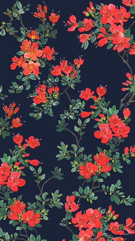 Wallpaper iphone tumblr grunge free iphone wallpaper new wallpaper wallpaper backgrounds iphone wallpapers vintage backgrounds iphone backgrounds wallpaper ideas. Red flower illustration. #fabric #flowers #surfacepattern ...