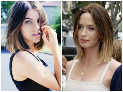 She gives her hair an instant burst of texture and unique. Choose a blunt cut bob for fine hair to be extra stylish