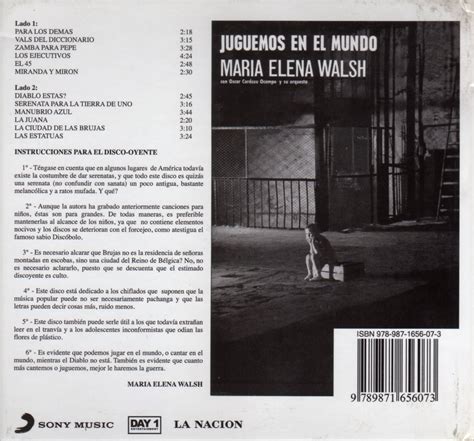 La Batea De Los Sonidos 0612 María Elena Walsh 1968 Juguemos En