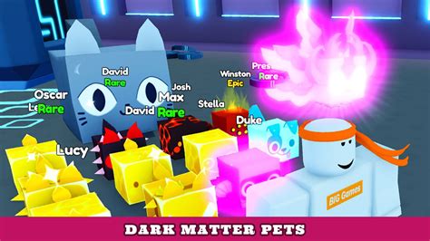 How To Get Dark Matter Pets In Pet Simulator X Try Hard Guides