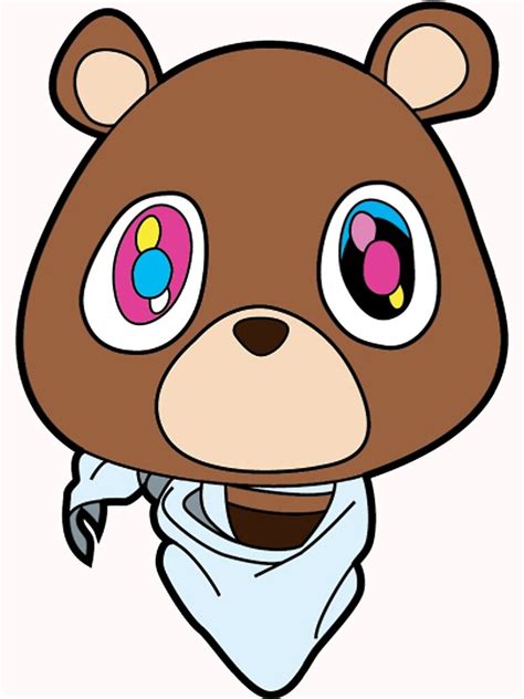 Kanye Teddy Bear By Haydenwilde Redbubble