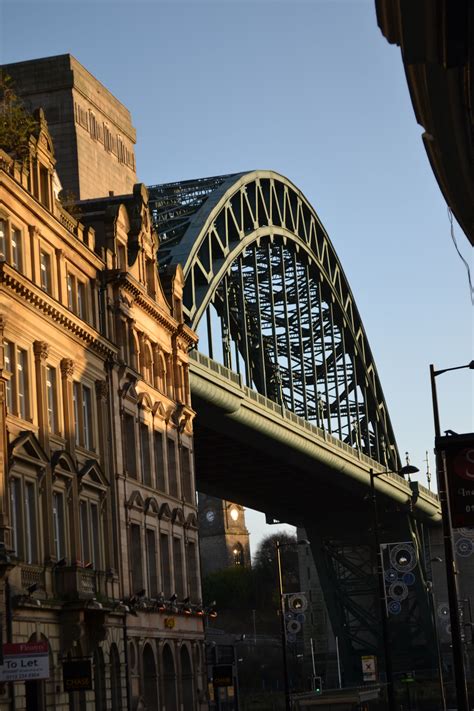 The Tyne Bridge From Newcastle Quayside Newcastle Gateshead Newcastle