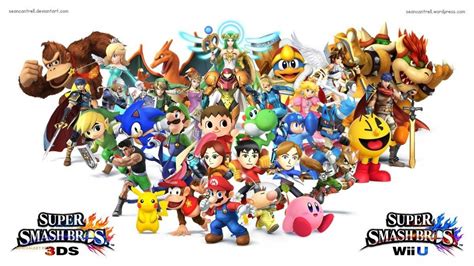 Super Smash Bros Wii U Wallpapers Wallpaper Cave