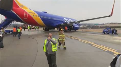 Officials Southwest Plane Slid On Taxiway During Takeoff At Baltimores Bwi Airport Wjla