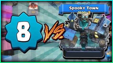 Clash Royale Best Deck For Arena 12 Spooky Town 2020 Youtube