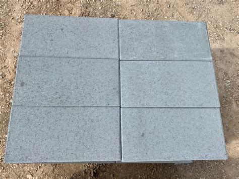 Manufactured of durable concrete, our vancouver bay architectural slabs have a shot blast finish providing soothing. Pewter Gray 12x24 Concrete Landscape Pavers - Houston, TX ...