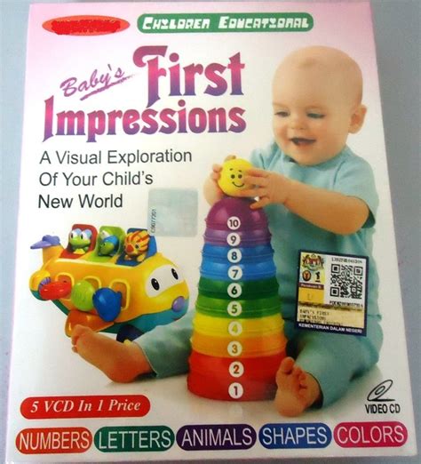 Children Educational Baby´s First Impressions 5vcd Set
