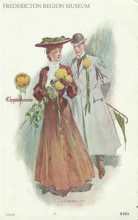 Antique Postcard Vintage Postcards Vintage Signs Chrysanthemum