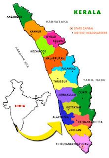 Descriptionpathanamthitta district wise kerala assambly election 2016 constituency map.svg. God's Own Country: About Kerala