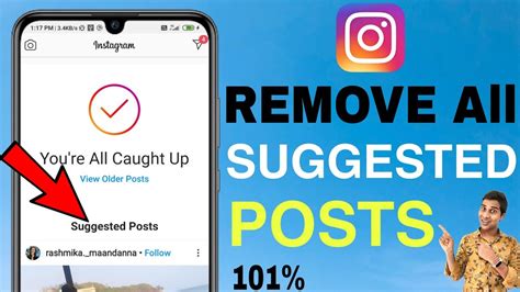 How To Remove Suggested Posts On Instagram Remove Instagram Suggested