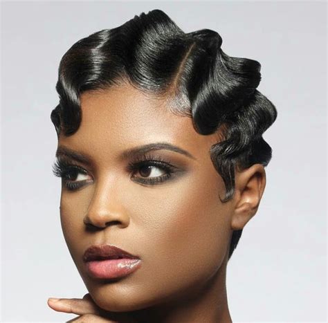The finger waves seem to have mastered time travel. 30 Glamorous Finger Wave Styles For Any Hair Length
