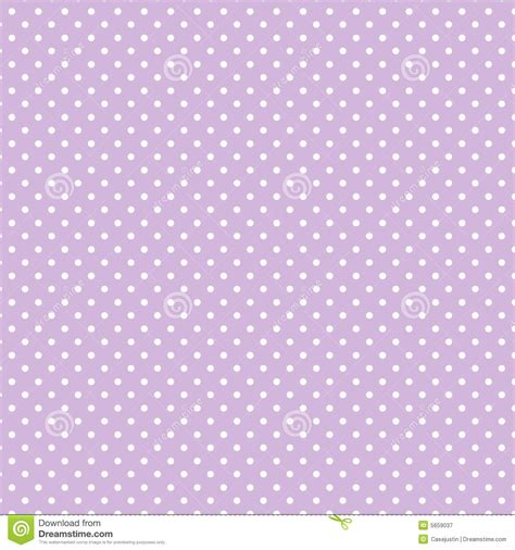 Small White Polka Dots On Pastel Lavender Seamless Background Cartoon