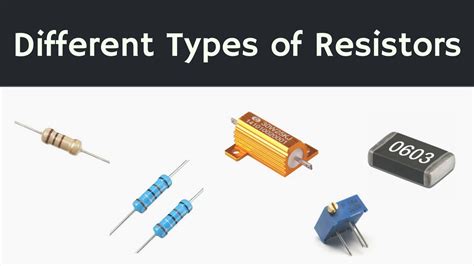 What Is Resistor Different Types Of Resistors And Different