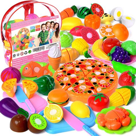 Wholesale Online Niwwin Play Food Set For Kids Pretend Food Cutting Toy
