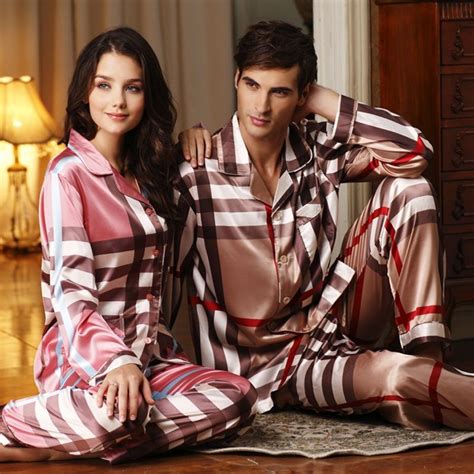 Men And Women Pajamas Loungewear Set Couple Pajamas Fashion