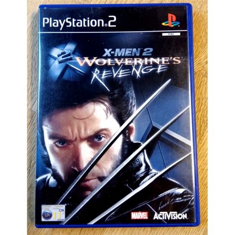 X Men 2 Wolverines Revenge Marvel Activision Playstation 2 O