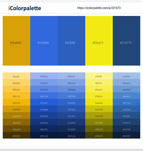 28 Latest Color Schemes With Royal Blue And Gold Color Tone
