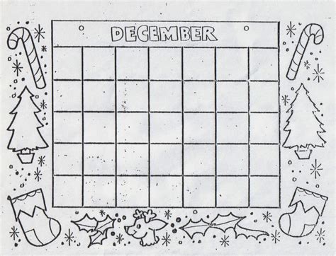 Kats Almost Purrfect Home Free Blank Calendars To Color And Fill In