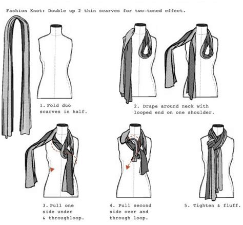 Image A Scarf Tying Fashion Ways To Wear A Scarf