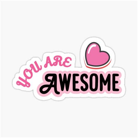 Awesome Sticker For Sale By Deepkaur2301 Redbubble