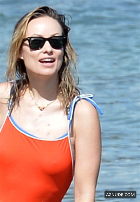 Olivia Wilde Sexy On A Outrigger Canoe Ride To Go Snorkeling In Maui