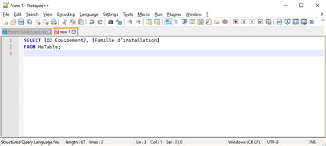 Jun 11, 2019 · example 1: SQL quote color syntax issue | Notepad++ Community