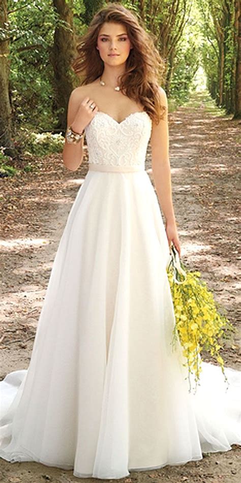 18 Simple Wedding Dresses For Elegant Brides Our Gallery Contains
