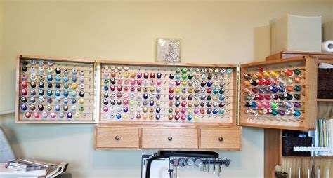 Embroidery Thread Storage Cabinet By Atceric