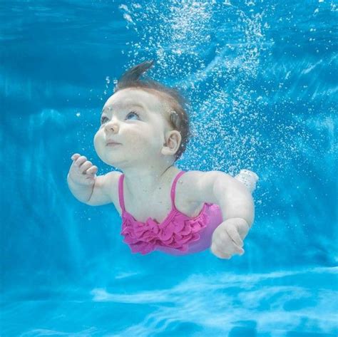 Underwater Baby Photographer Whimsical Images Of Babies Swimming By