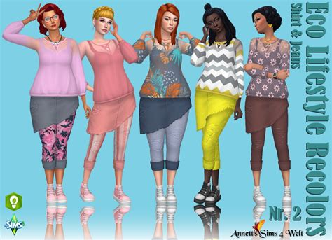 The sims 4 eco lifestyle free download pc game in direct link and torrent. Annett`s Sims 4 Welt: Eco Lifestyle Recolors Shirt and ...