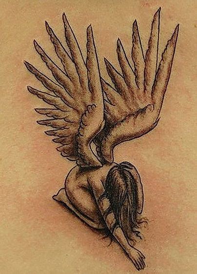 Pin By Crystal Medrano On Tattoo Ideas Angel Tattoo Designs Fallen