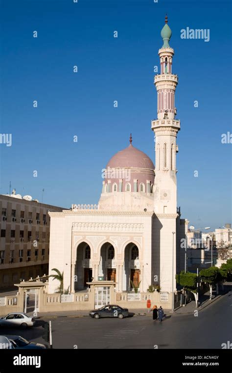 Tripoli Libya Moulay Ismail Mosque Stock Photo Alamy