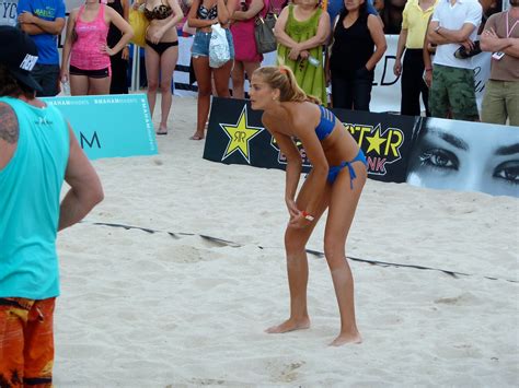 5th Annual Wildfox Model Beach Volleyball Tournament In So Flickr