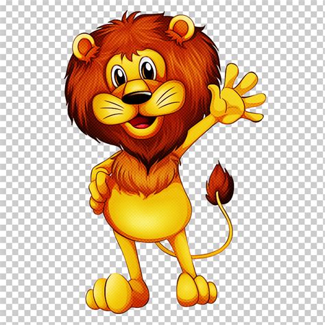 Cartoon Lion Mascot Png Clipart Cartoon Lion Mascot Free Png Download