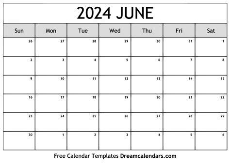 June Calendar M F Cool Perfect Awesome Famous Excel Budget