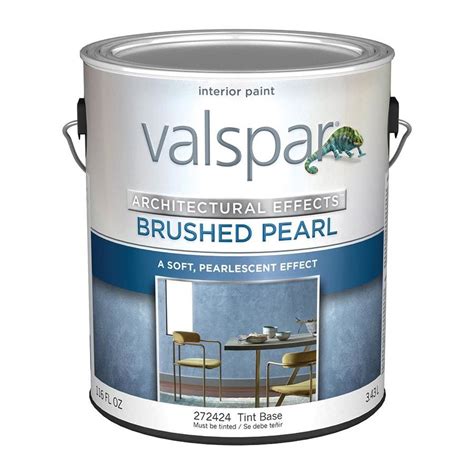 Valspar Signature Satin Brushed Pearl Tintable Pearlescent Latex Paint