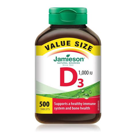Health canada questions and answers about vitamin d. Jamieson Vitamin D 1,000 IU - Value Pack | Walmart Canada
