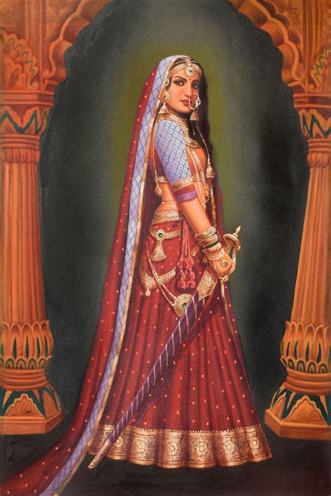 Famous Artists Paintings Indian Red Carpets