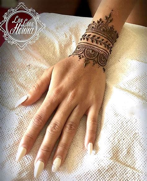 Pakistani Bride On Instagram Henna Cuff Designs 😍😍😍😍😍 Which Is Your