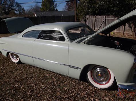 1950 Ford Shoebox Custom Chop Channeled And Air Bagged In Excellent