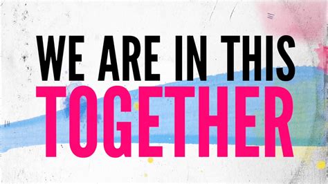 We Are In This Together Lyric Video By Five Times August Youtube