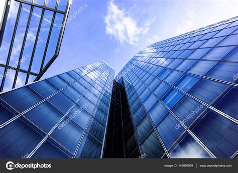 Modern Architecture Skyscrapers Office Buildings Glass Silhou