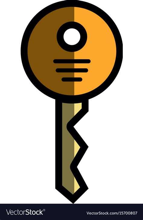 Security Key Icon To Web Protection Royalty Free Vector