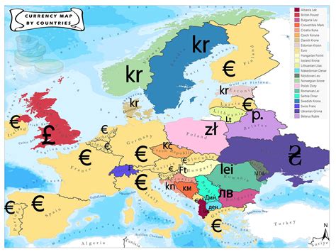 A country may print as much currency as it needs but it has to give each note a different value which further called as denomination. Currency Map by Countries - MapUniversal