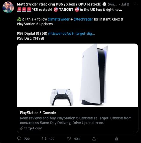 Ps5 Restock Twitter Tracker Its Now Easier At Walmart Best Buy And
