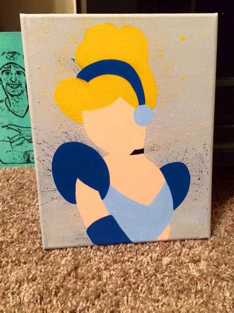 Disney Characters Canvas Painting Br